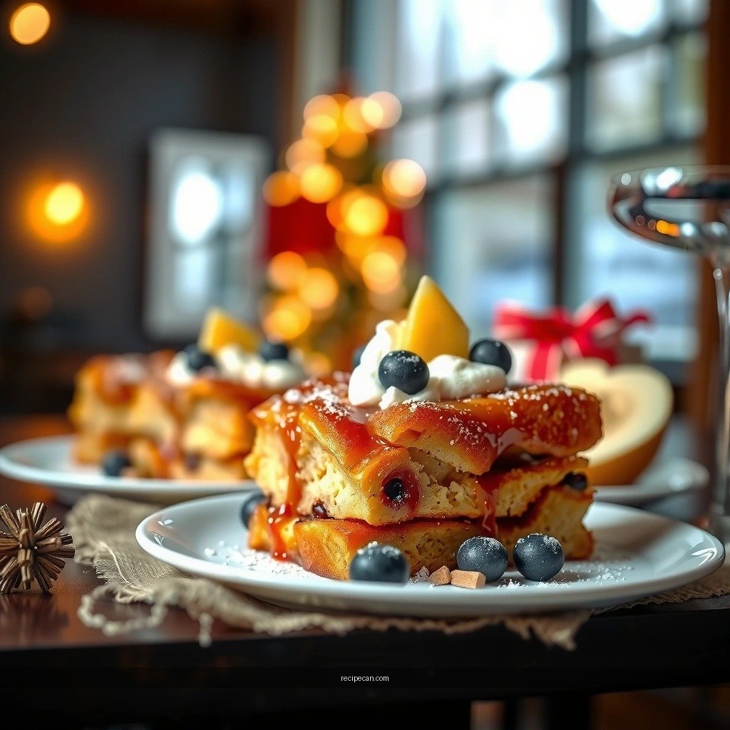 Custard - christmas french toast casserole recipe
