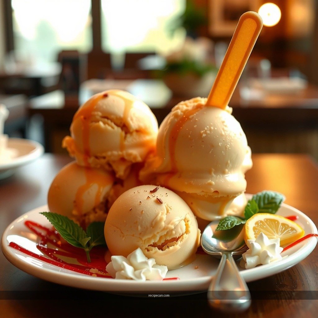 Custard - savory ice cream recipes