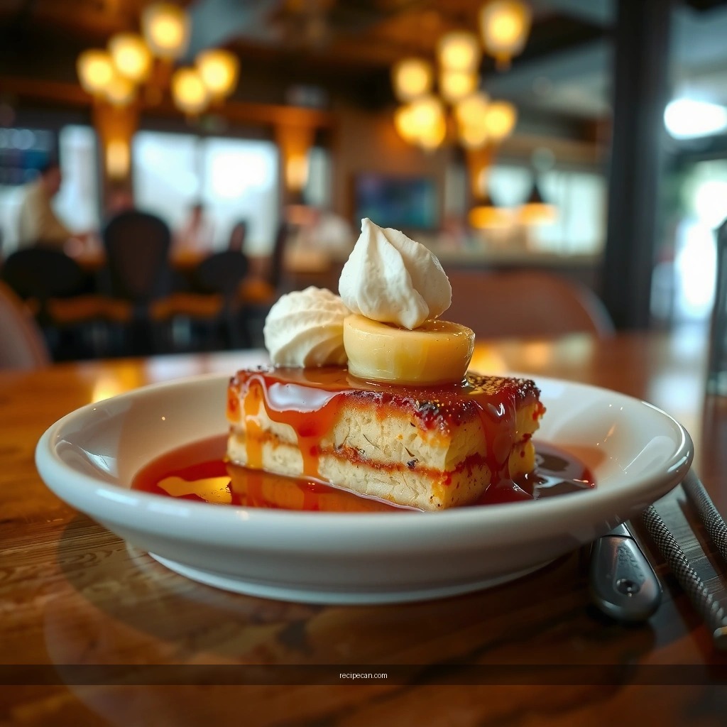 Custard Base - recipe for bananas foster bread pudding