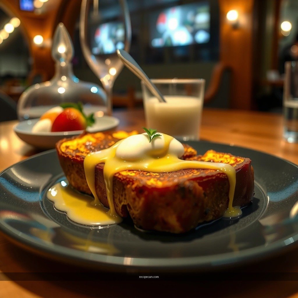 Custard Base - french toast recipe with sourdough bread