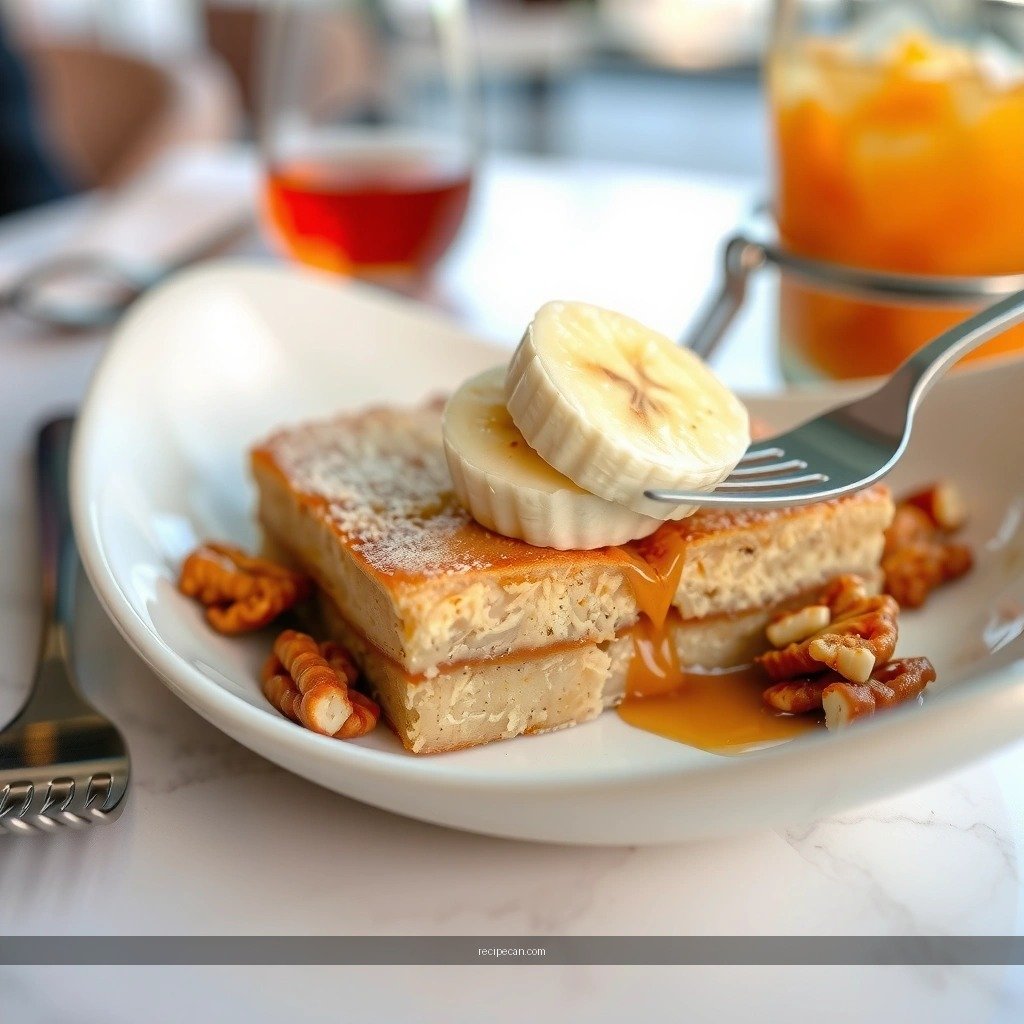 Custard Base - banana walnut bread pudding recipe
