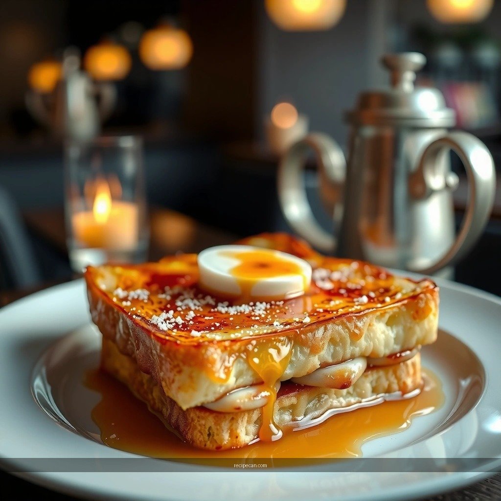 Custard Soak - creme brulee french toast recipe