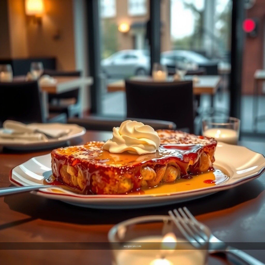 Custard Soak - creme brûlée french toast recipe