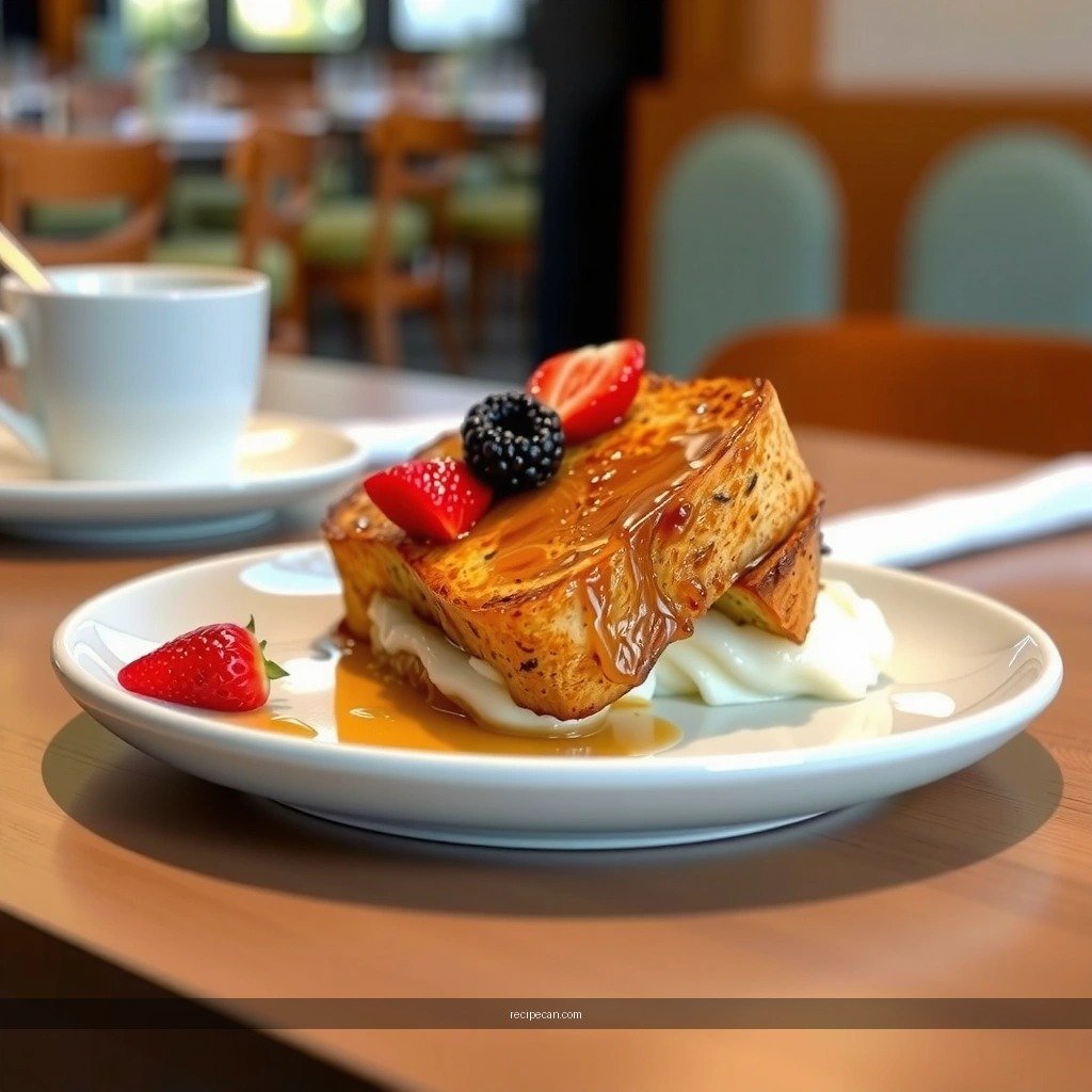 Custard Soak - overnight baked french toast recipe