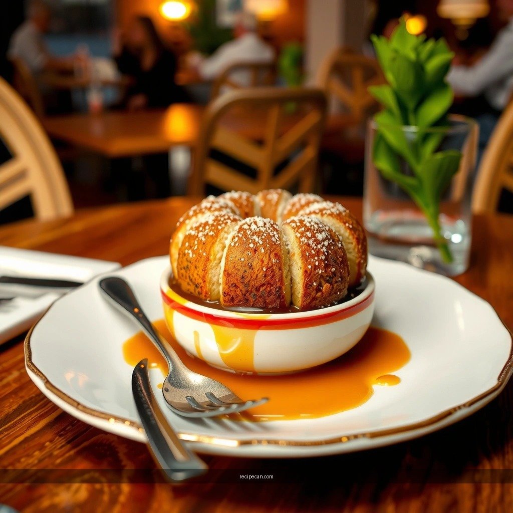 Custardy Bake - bread pudding recipe rum sauce