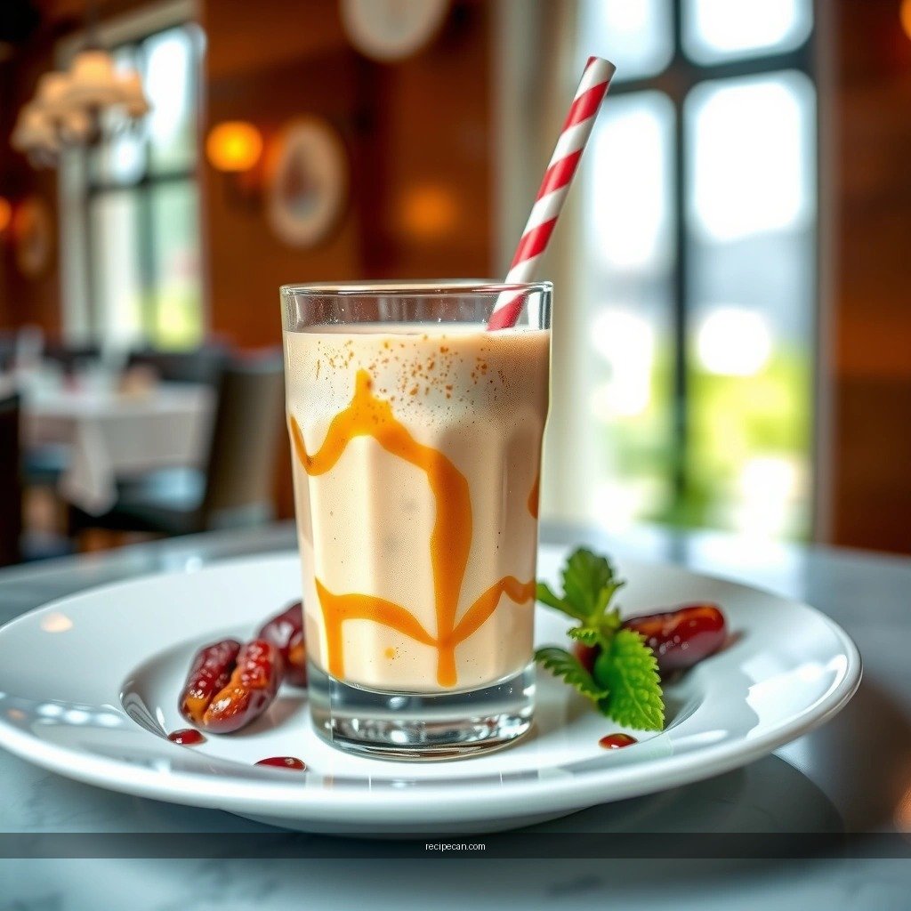 Dates Milkshake - dates milkshake recipe