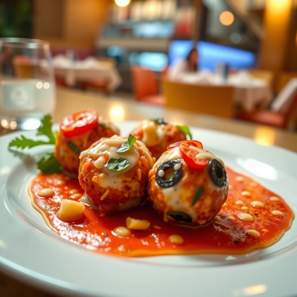 Dough and Fillings - pizza balls recipe