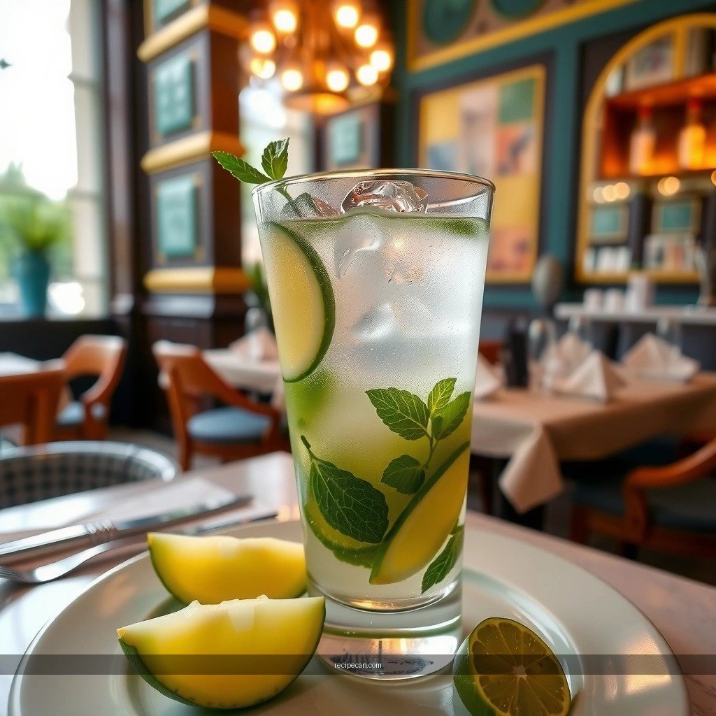 Drink - virgin mojito drink recipe
