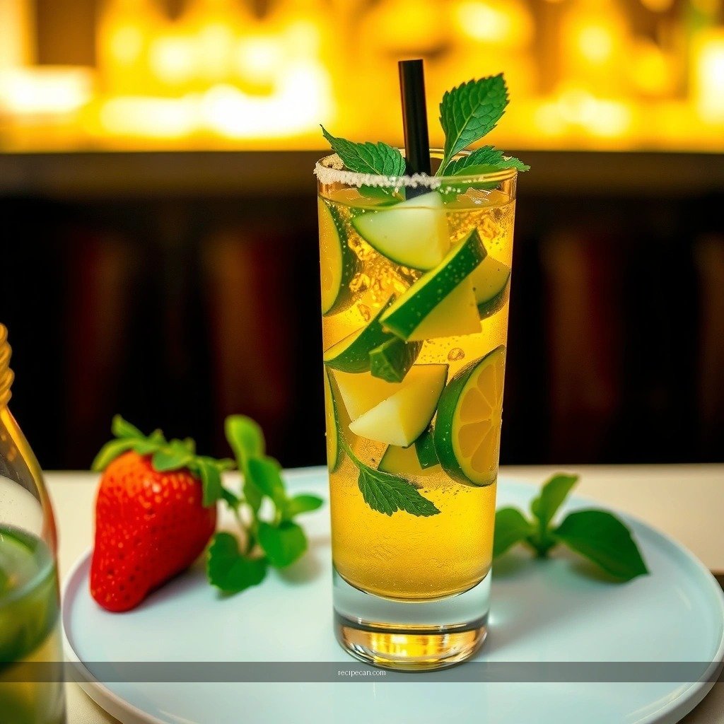 Drink - flavored mojito drink recipe