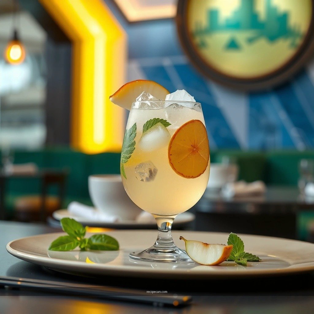 Drink - pear mojito recipe