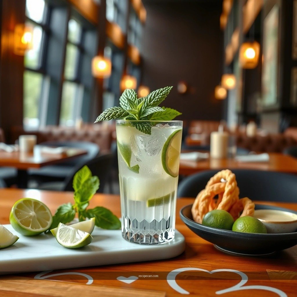 Drink in a Glass - recipe for mojito mocktail