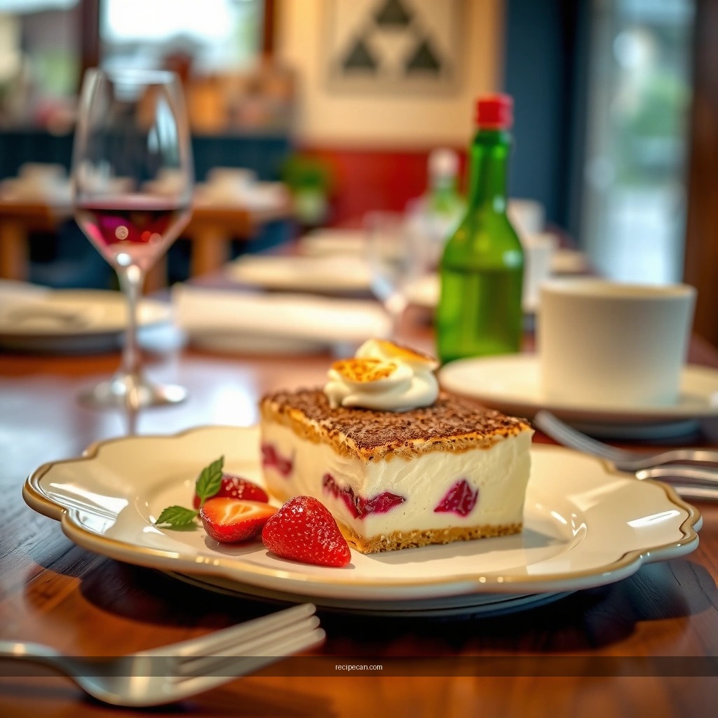Egg-Free Cream Layer - easy tiramisu recipe without eggs