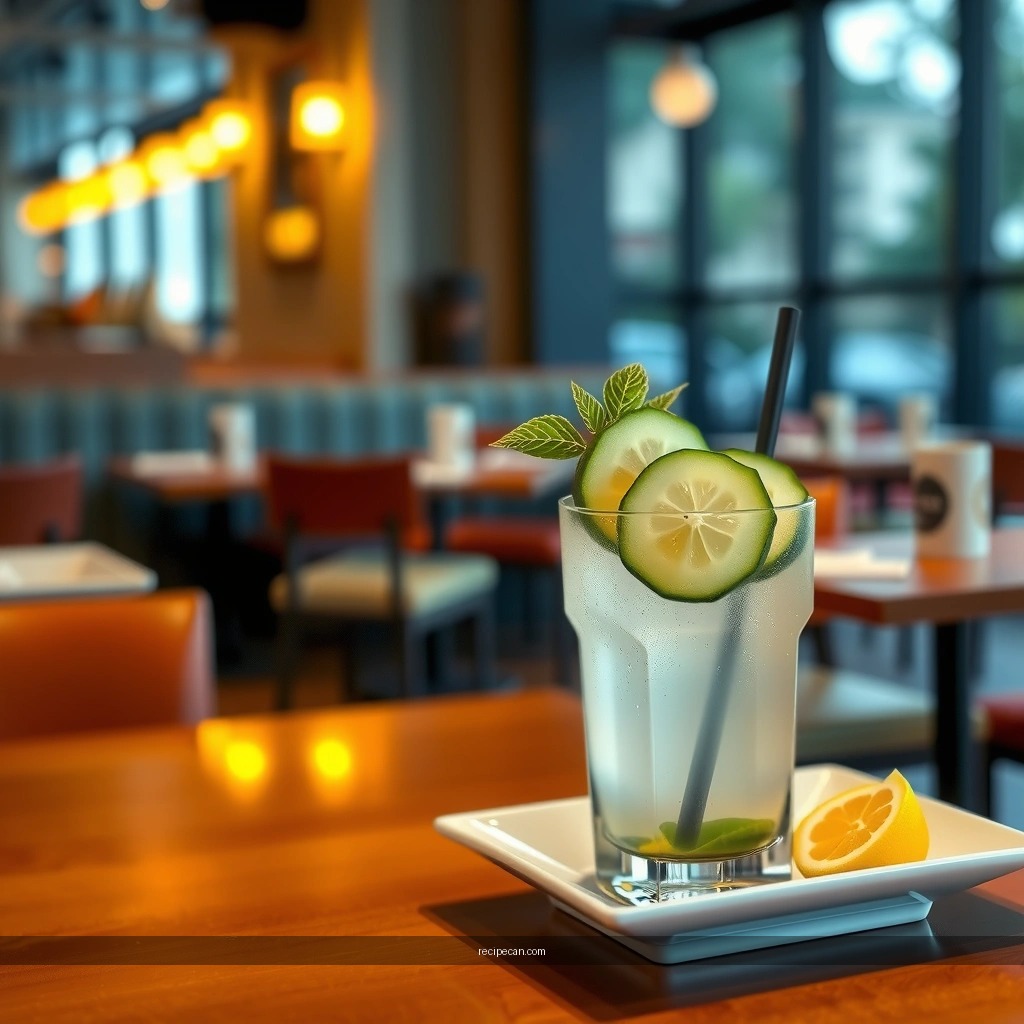 Equipment - cucumber mojito recipe