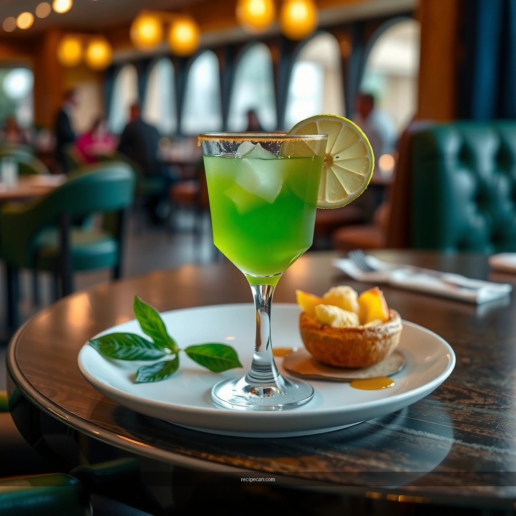 Equipment Prep Tips - green tea cocktail recipe