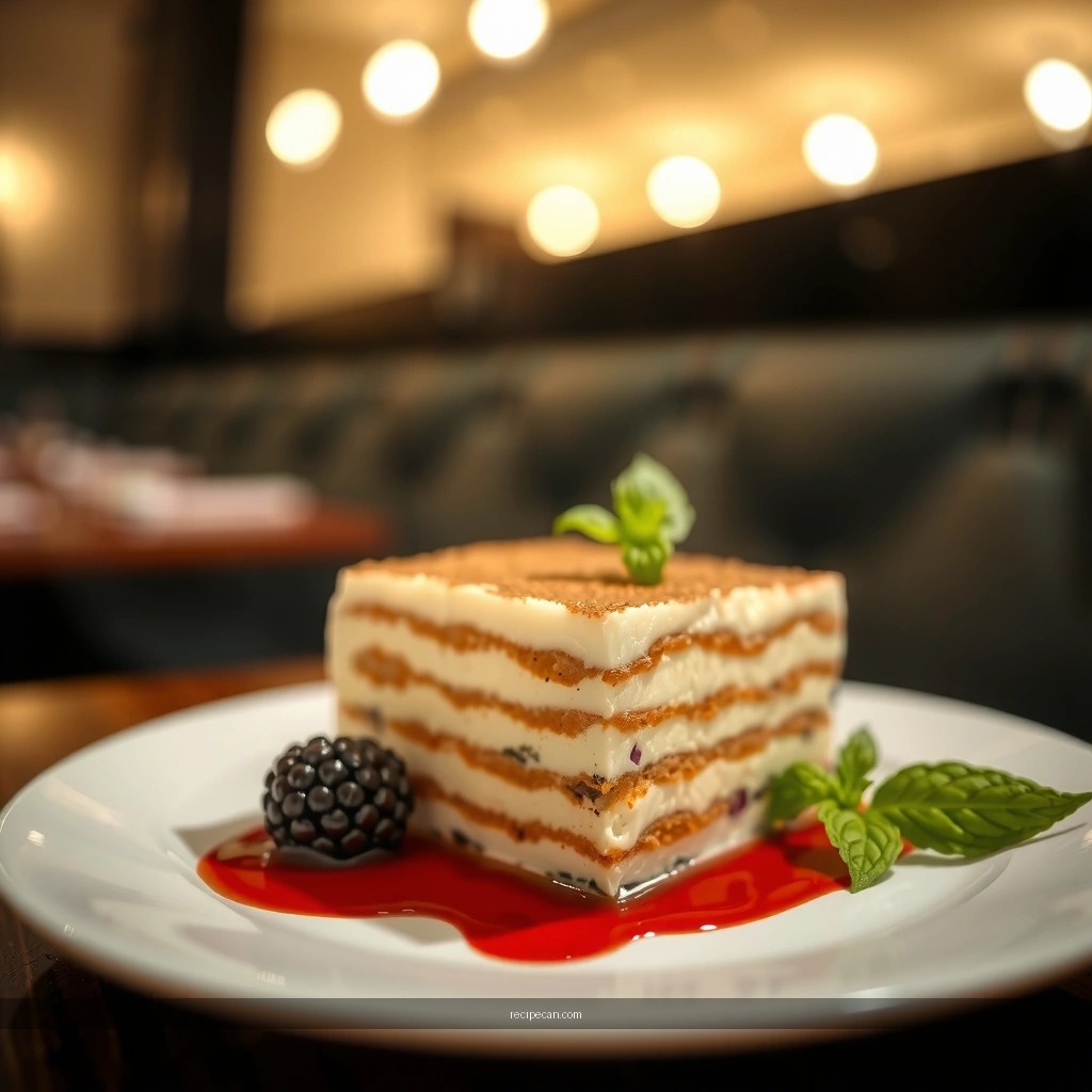 Espresso - tiramisu recipe vegetarian