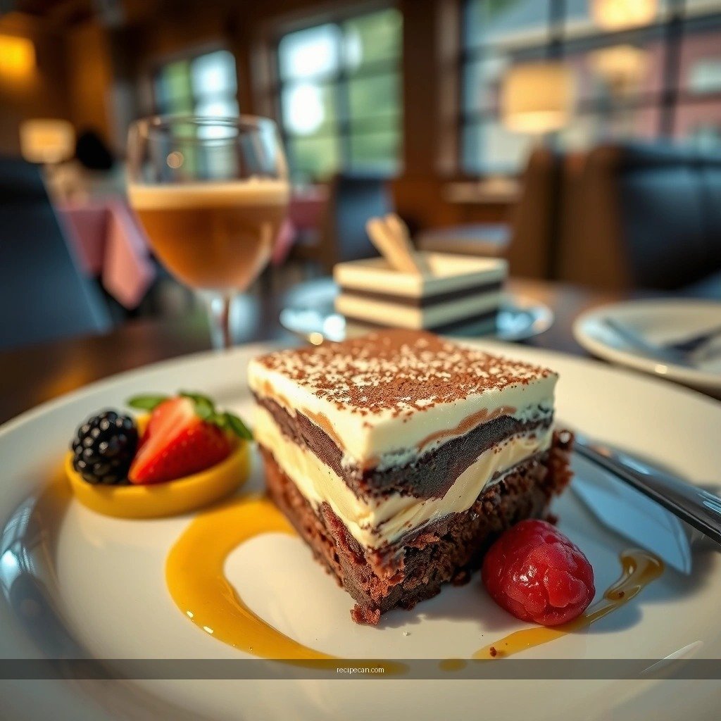 Espresso - brownie tiramisu recipe