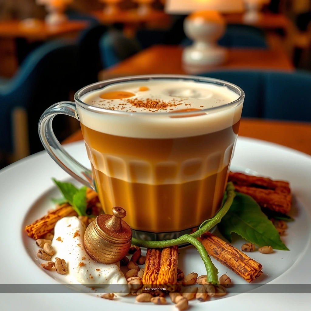 Espresso - dirty chai tea latte recipe