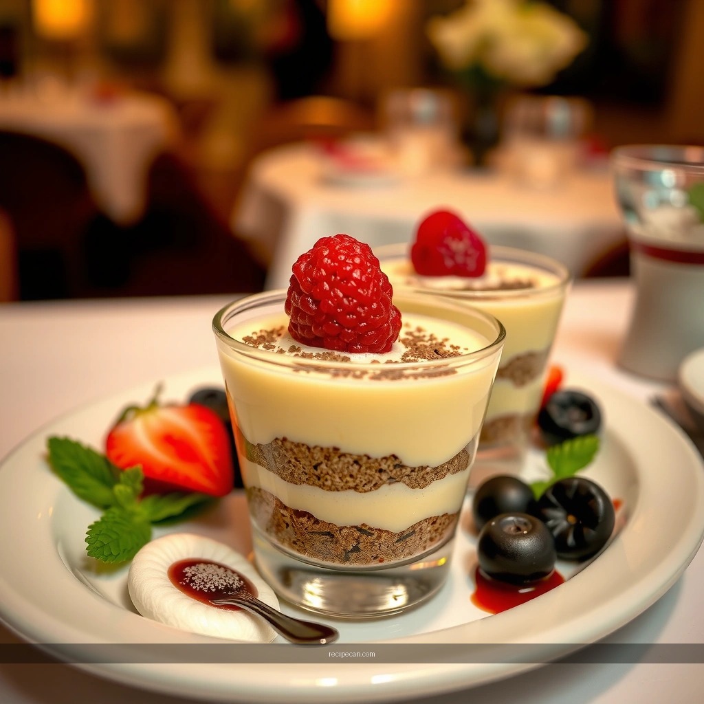 Espresso Soak - tiramisu cups recipe