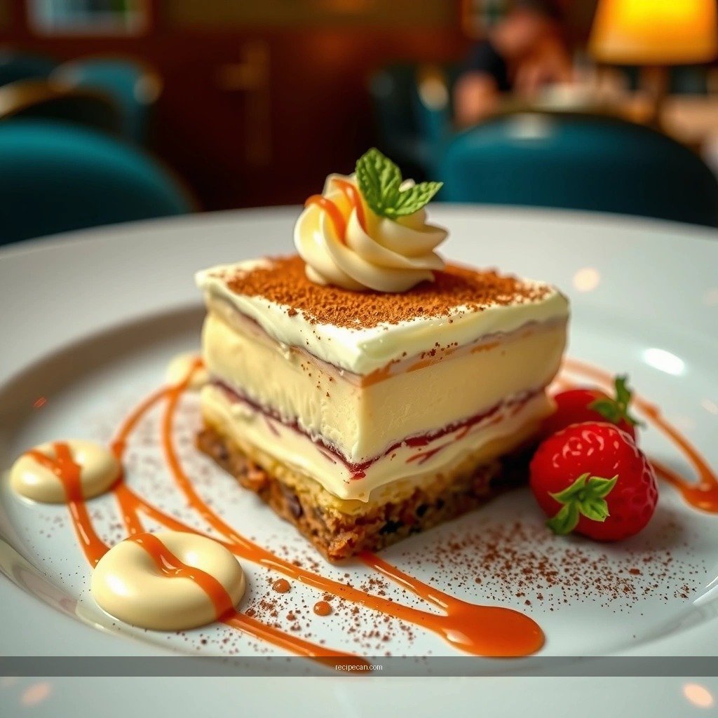 Espresso Soak - tiramisu recipe using cream cheese