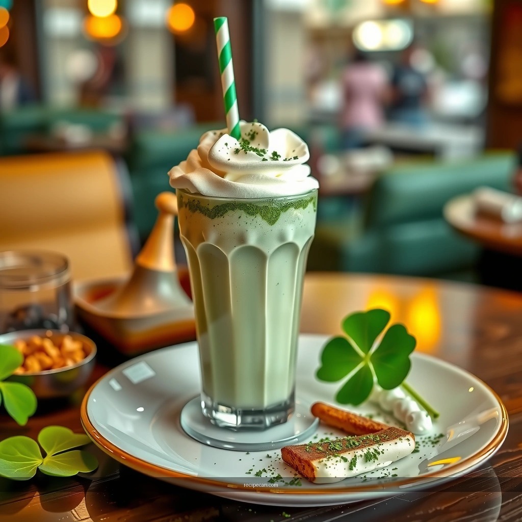Extra Creamy - st. ptricks day milkshake recipe