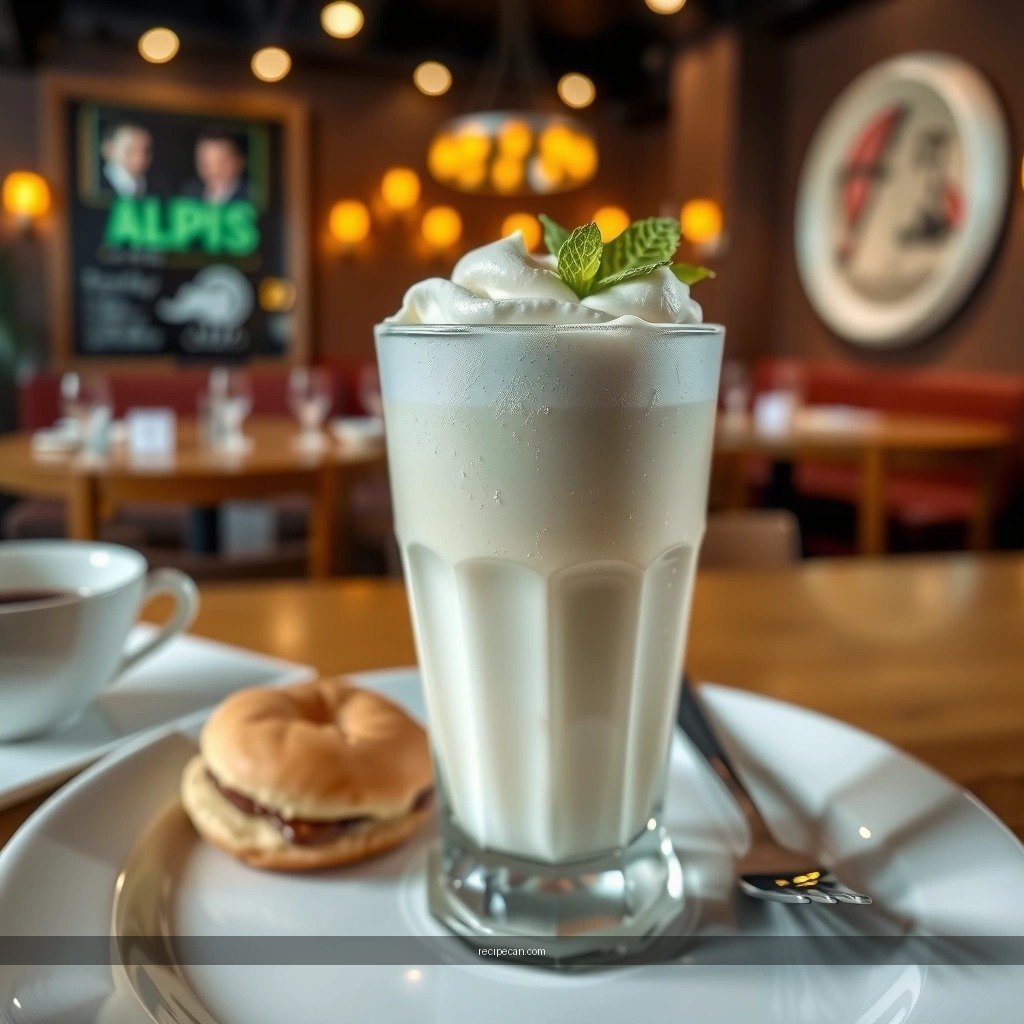Extra Thick - easy vanilla milkshake recipe