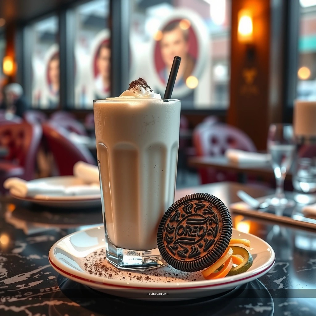 Extra Thick Milkshake - oreo milkshake recipe