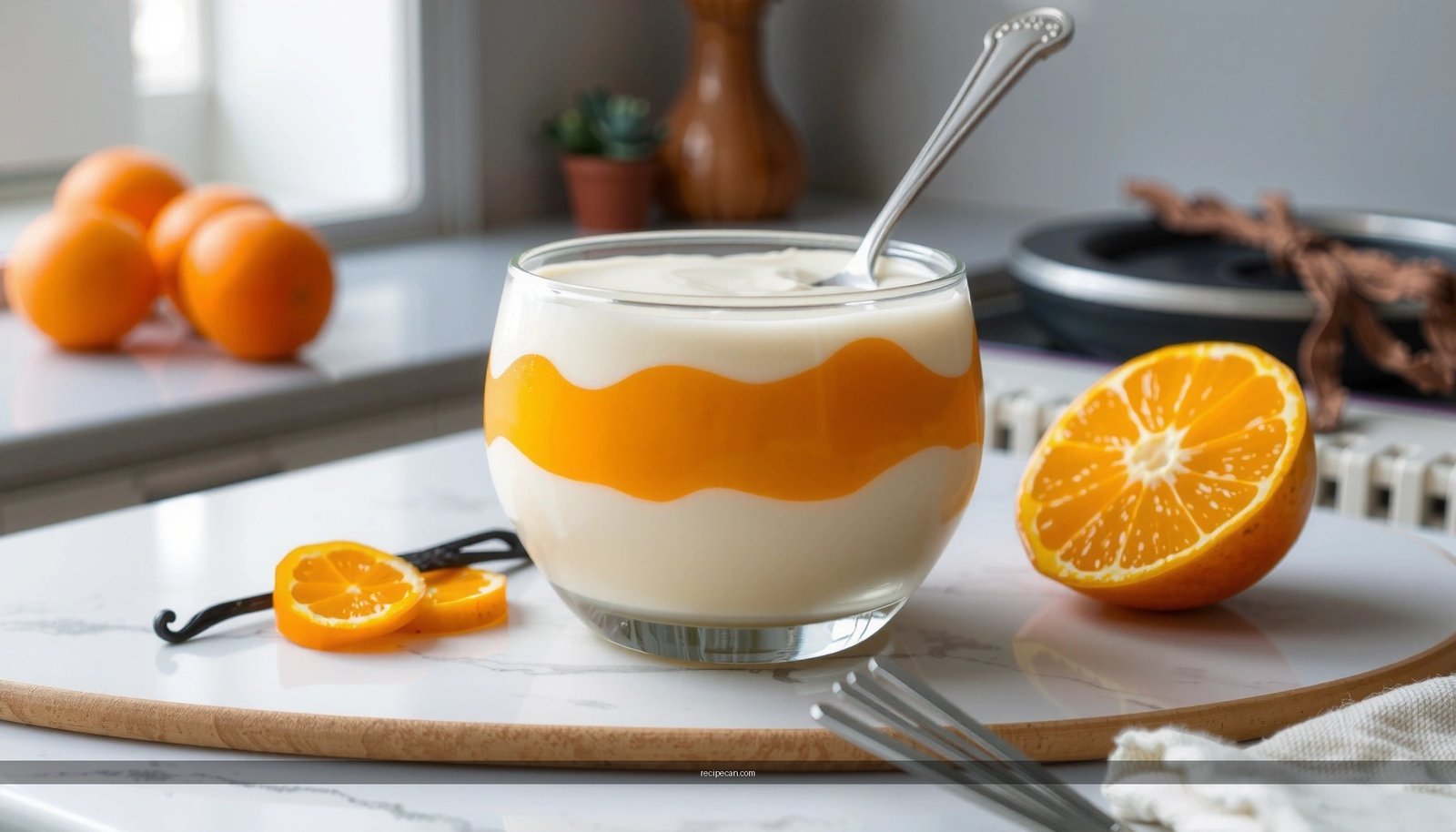 Orange Fluff Recipe with Vanilla Pudding