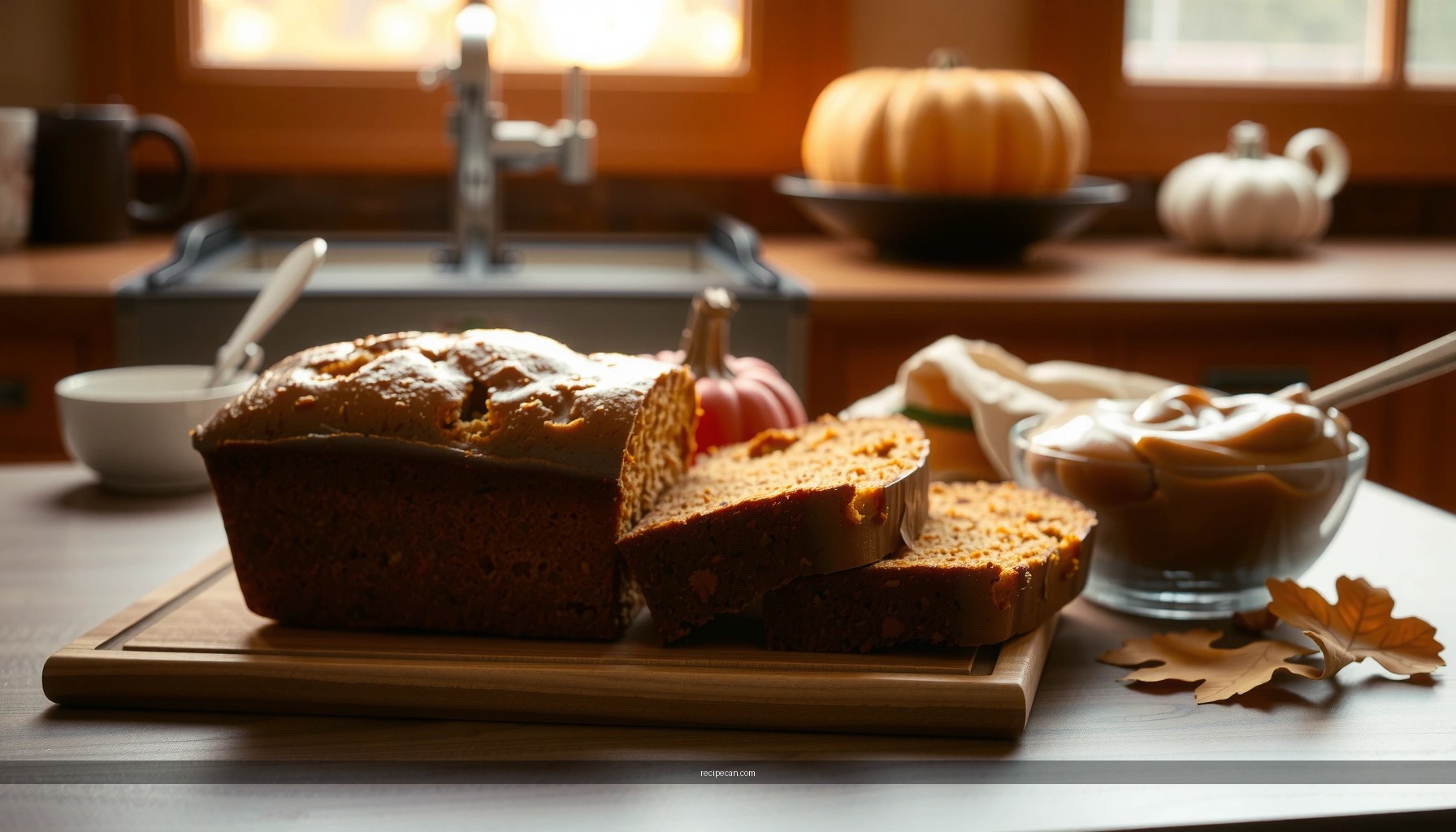Pumpkin Bread Recipe with Pudding Mix