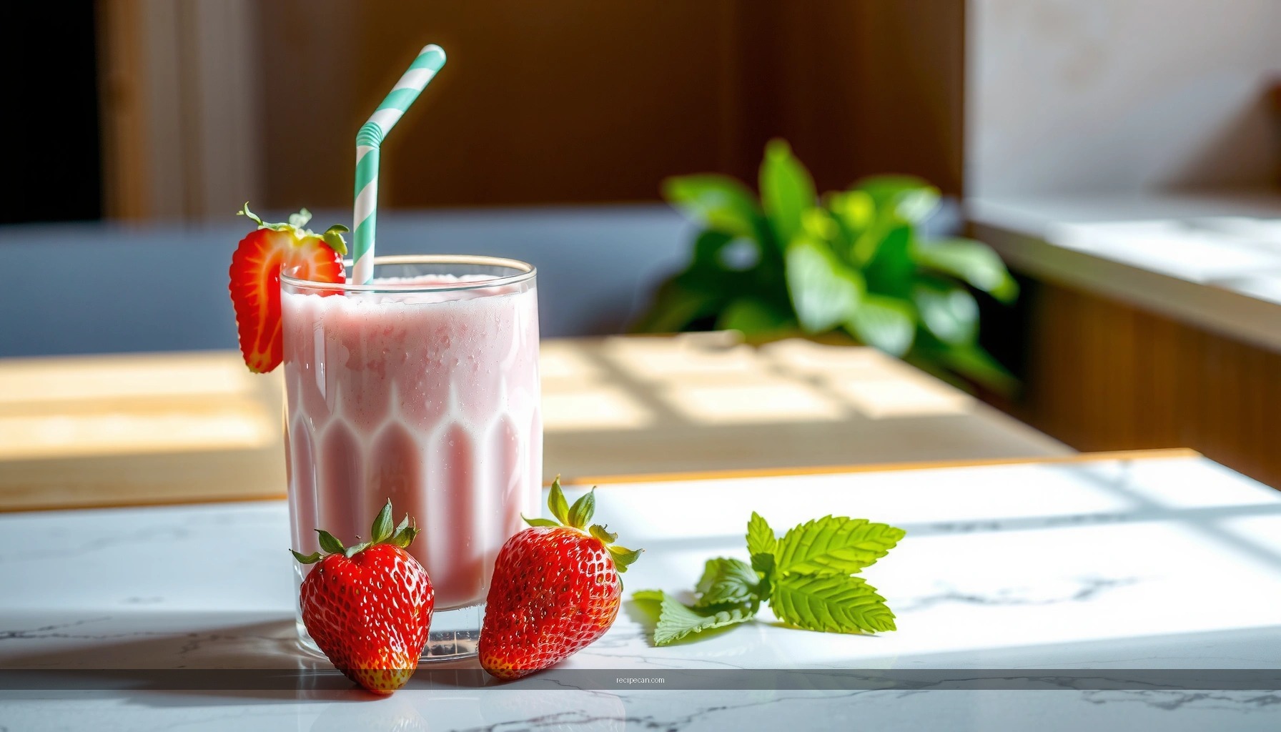 Easy Strawberry Milkshake Recipe (Quick, Creamy, and Simple)