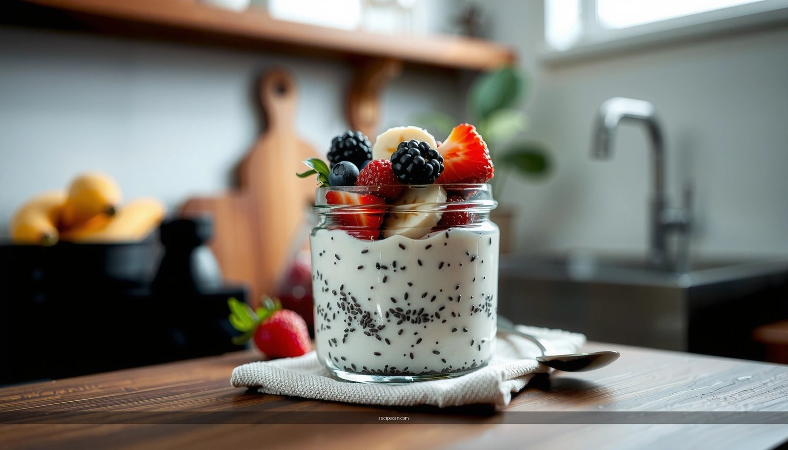 Greek Yogurt Chia Pudding Recipe (Creamy, Easy, and Healthy)