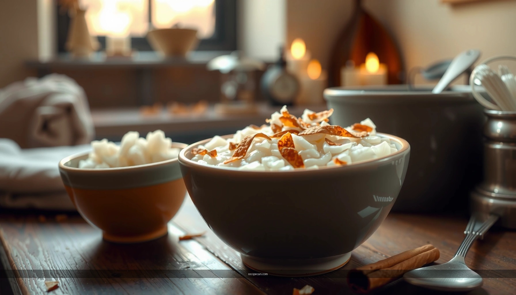 Old Fashioned Coconut Milk Rice Pudding Recipe