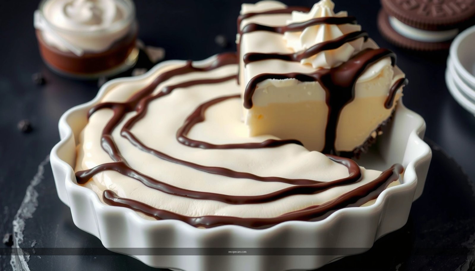Oreo Pie Recipe with Pudding (Easy, Creamy, No-Bake)