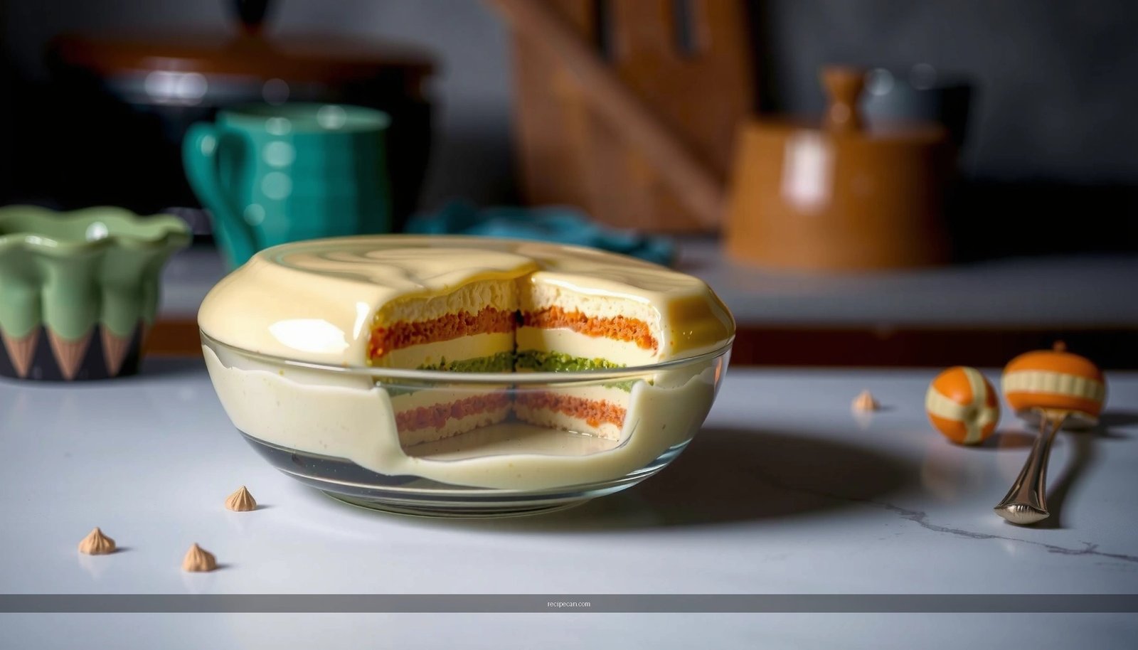 Pistachio Cake Recipe Pudding: Creamy Pistachio Dessert