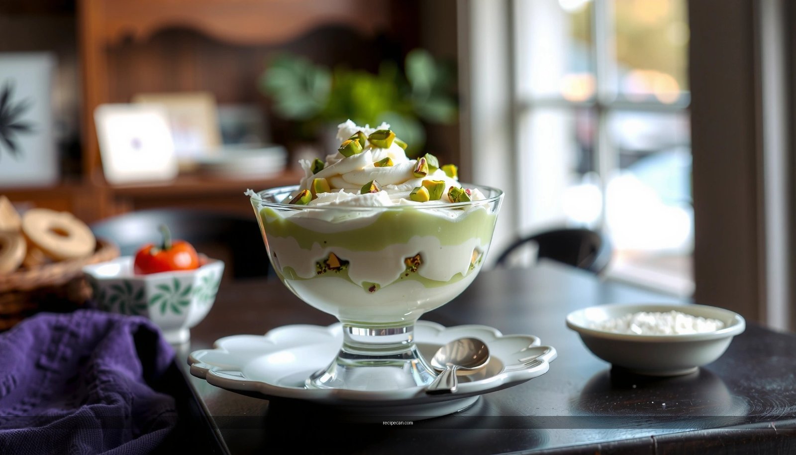 Ambrosia Salad Recipe with Pistachio Pudding
