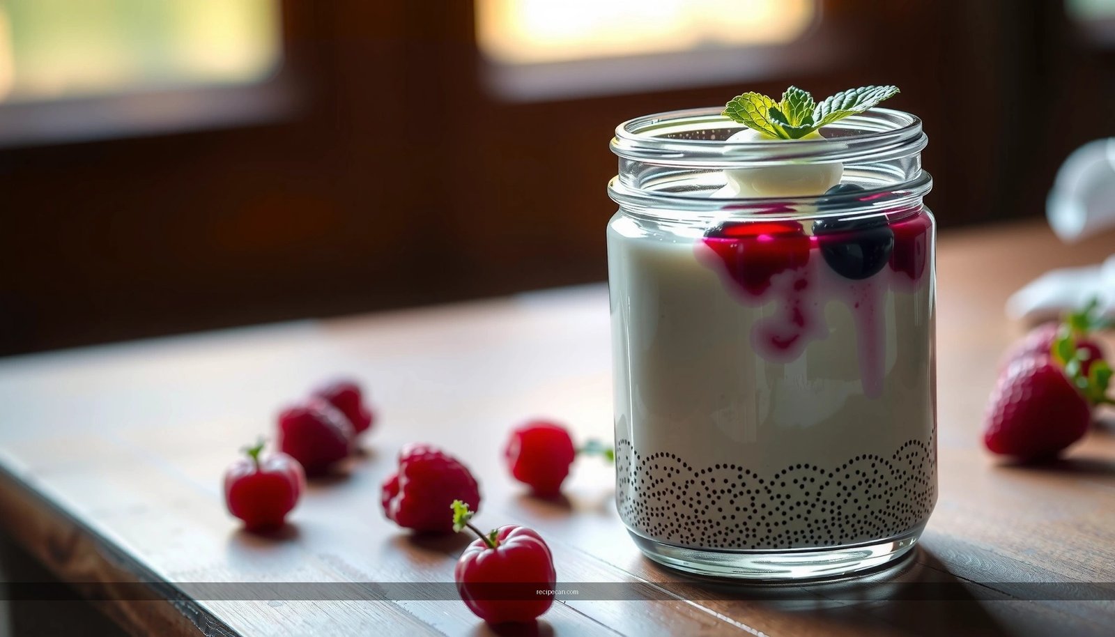 Chia Pudding Recipe with Greek Yogurt