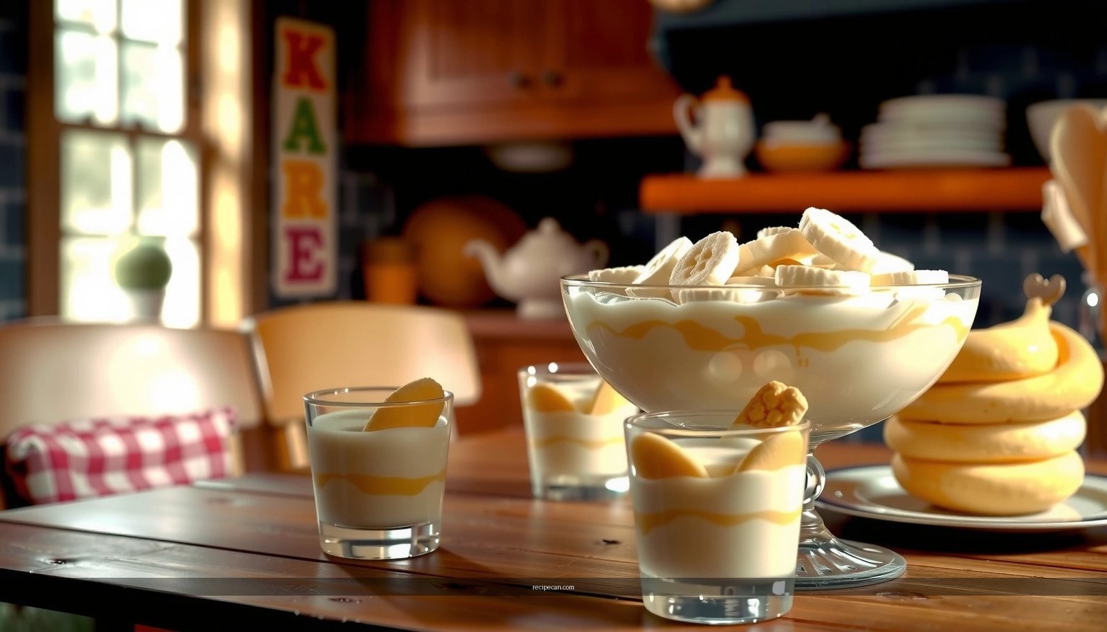 Paula Deen Banana Pudding Recipe with Vanilla Wafers