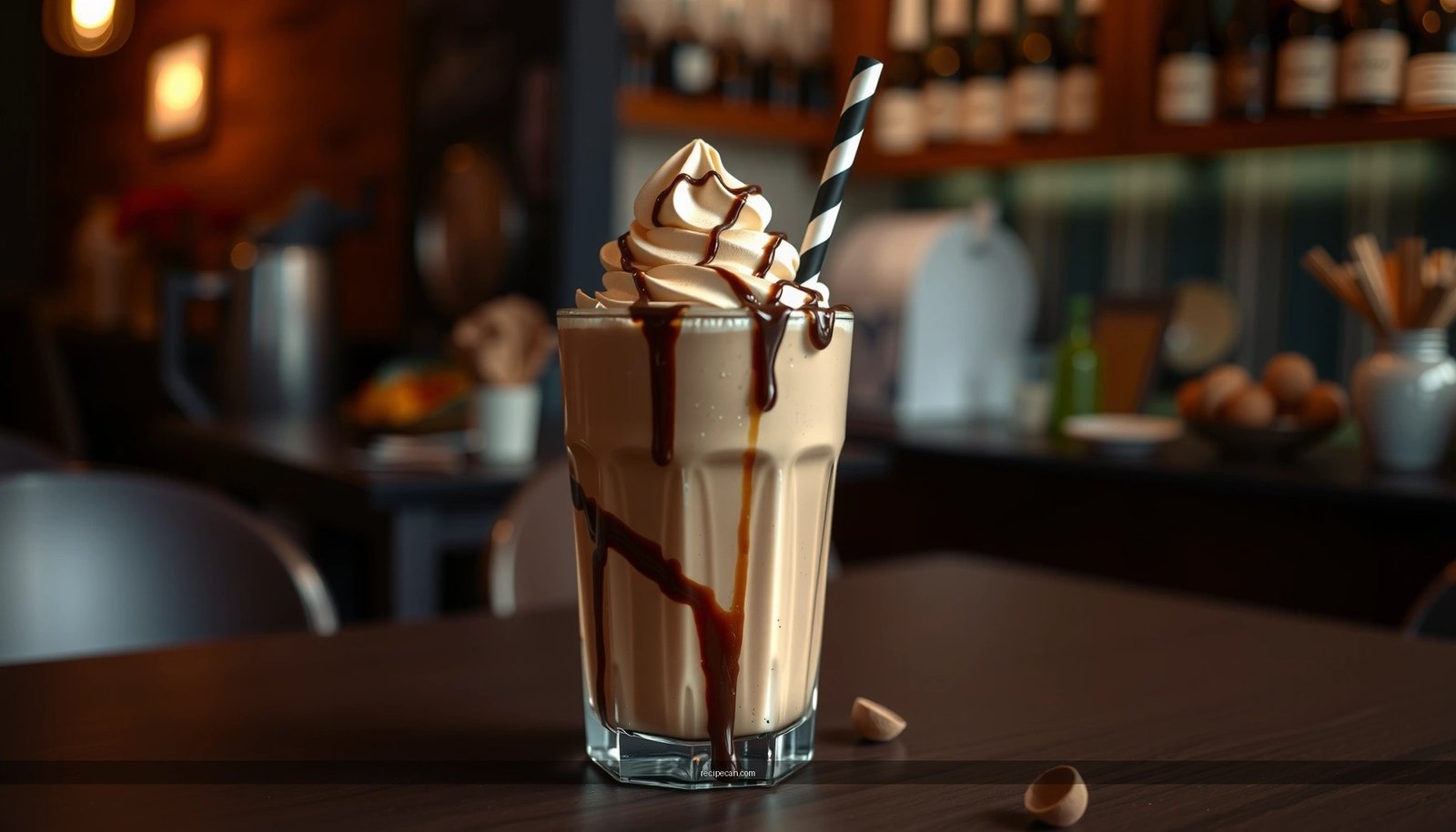 Chocolate Milkshake Recipe with Chocolate Ice Cream