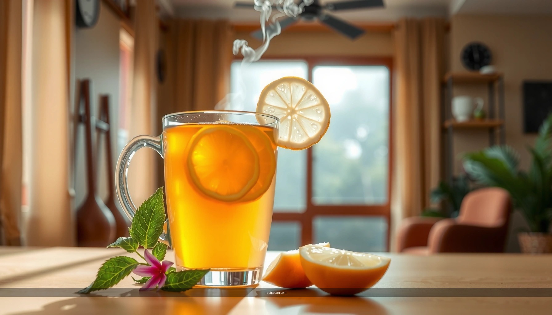 Recipe for Ginger Tea with Lemon: Quick and Refreshing