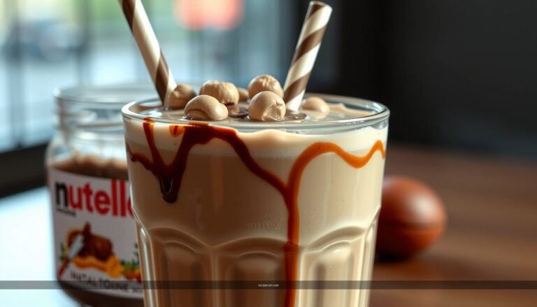 Nutella Milkshake Recipe: Creamy, Easy, and Chocolatey