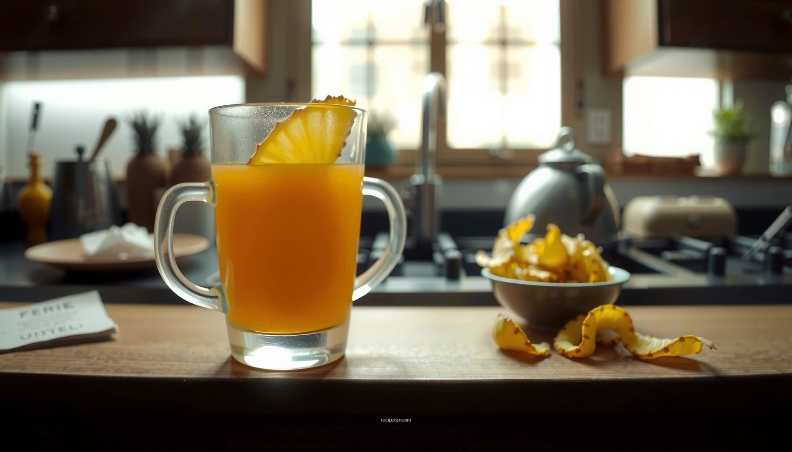 Pineapple Skin Tea Recipe: How to Make It at Home