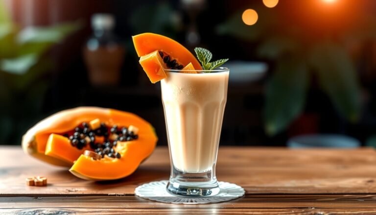 Papaya Milkshake Recipe: Creamy, Sweet, and Easy to Make
