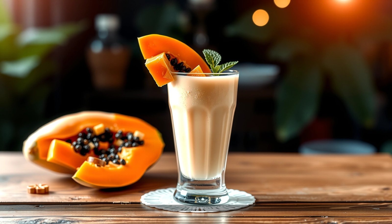 Papaya Milkshake Recipe: Creamy, Sweet, and Easy to Make