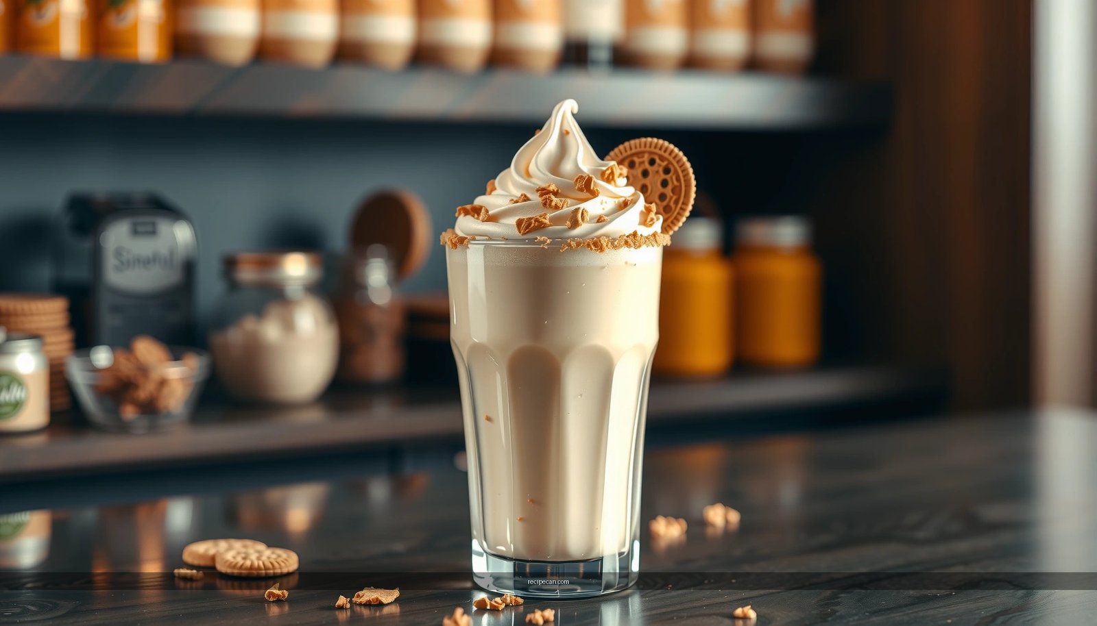 Biscoff Milkshake Recipe: Creamy, Cookie-Perfect