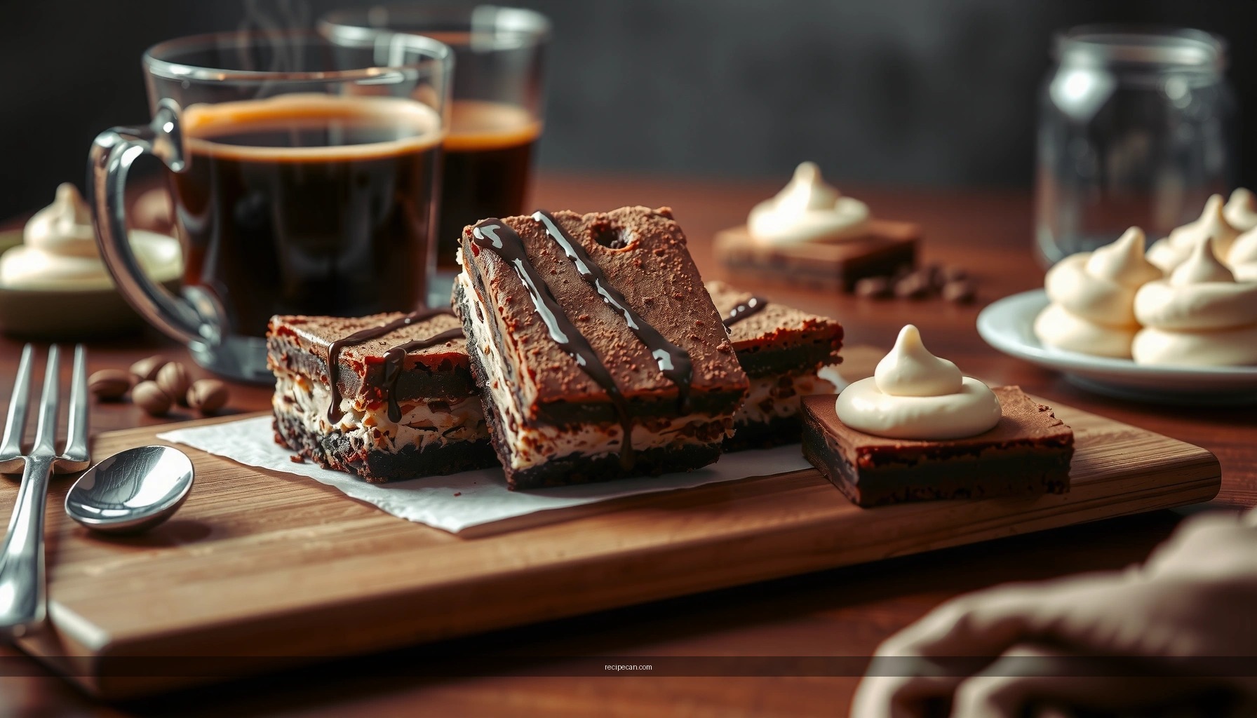 Tiramisu Brownies Recipe: Rich, Coffee-Cocoa Dessert