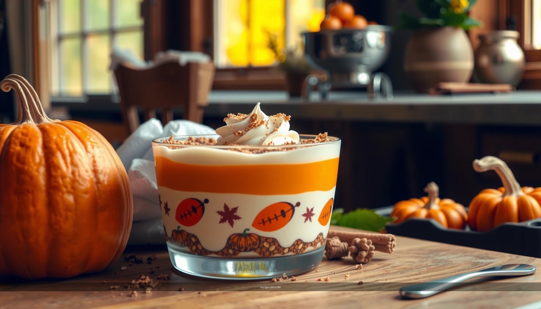 Pumpkin Chai Tiramisu Recipe: Creamy Fall Dessert