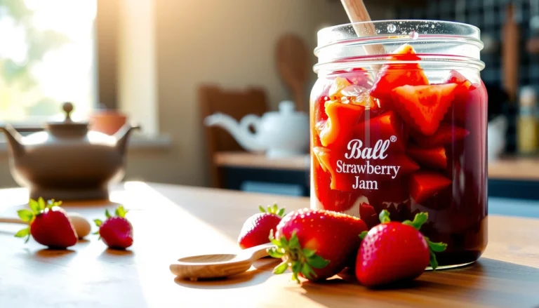 Ball Strawberry Jam Recipe: Easy Homemade Strawberry Jam