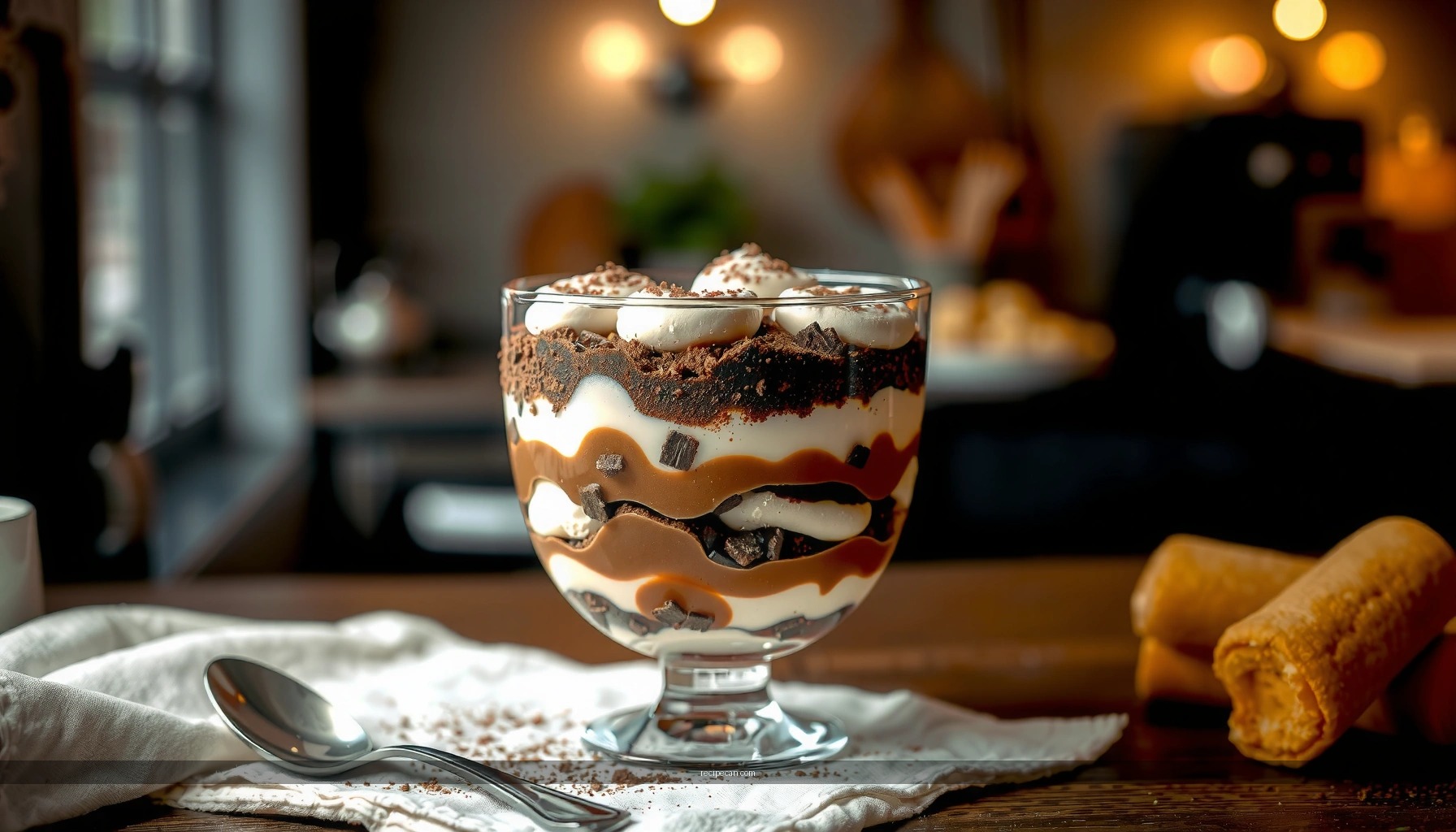 Tiramisu Trifle Recipe: Easy Layered Dessert for Chocolate Coffee Lovers