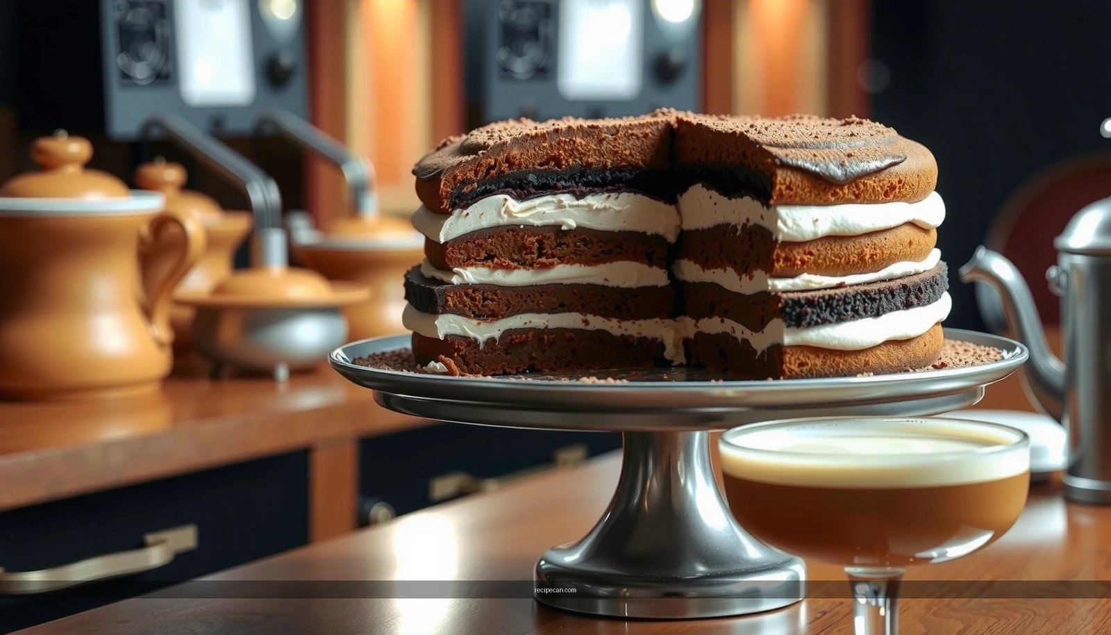 Tiramisu Layer Cake Recipe: Classic Coffee-Cocoa Layers