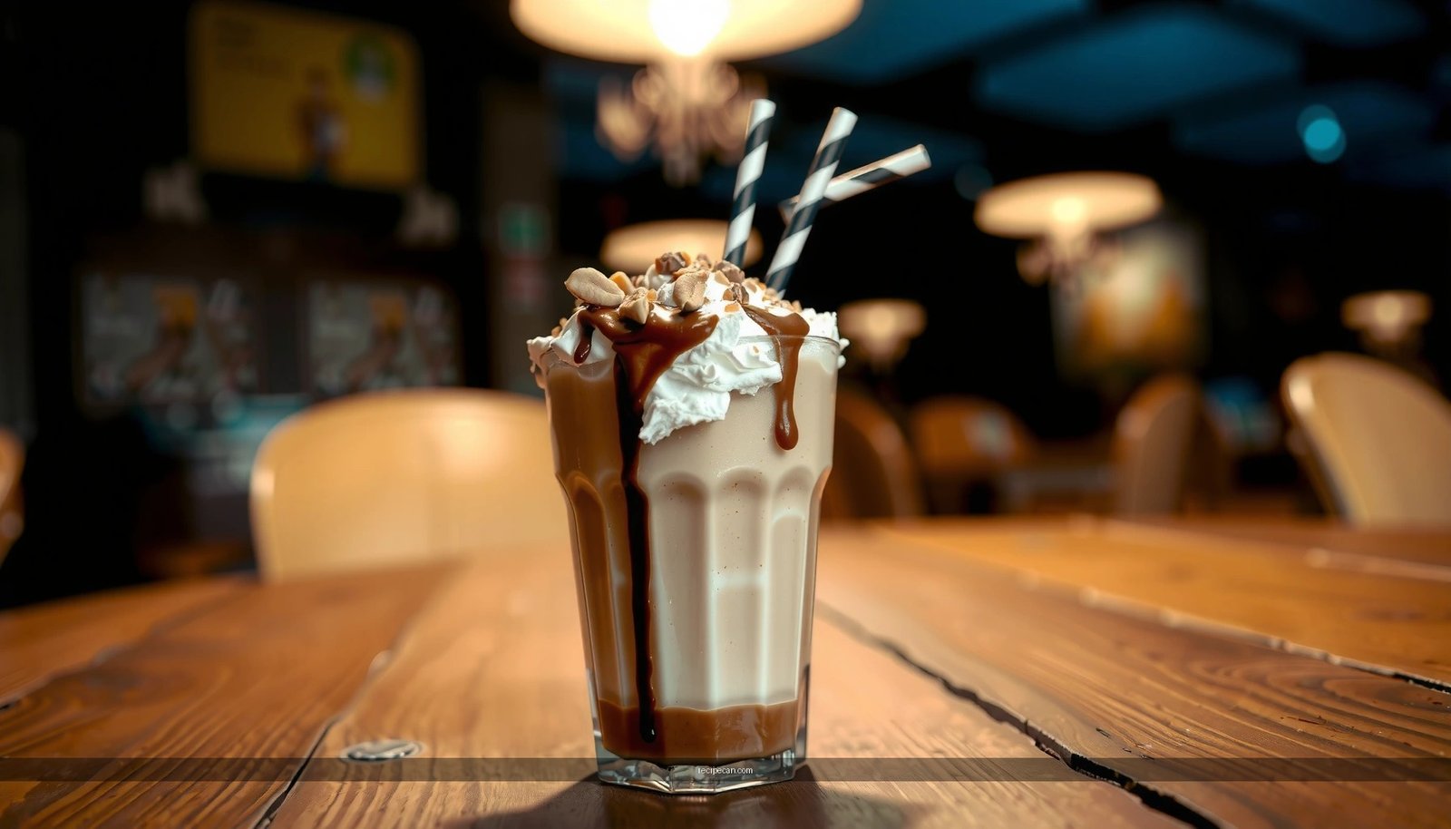 Chocolate Peanut Butter Milkshake Recipe