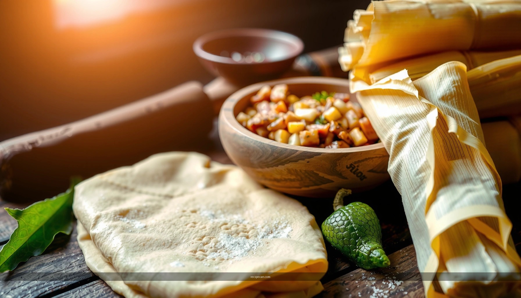 Recipe for Tamale: Step-by-Step Tamale Dough and Filling
